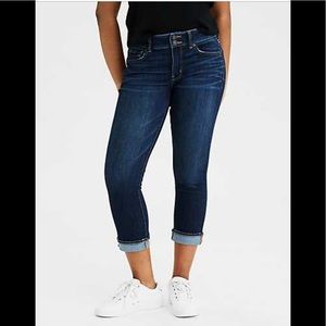 AEO Artist Crop Jeans
